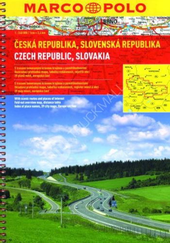 Sešitový atlas - ČR a SR 1 : 200 000