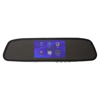 LCD monitor 4,3" na zrcátko s microSD/USB/FM modulátor/Bluetooth (1)