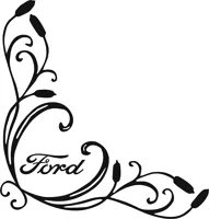 samolepka FORD 802