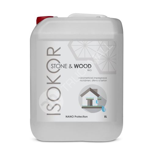 ISOKOR Stone & Wood EKO 5 L nanoimpregnace na minerální povrchy a dřevo