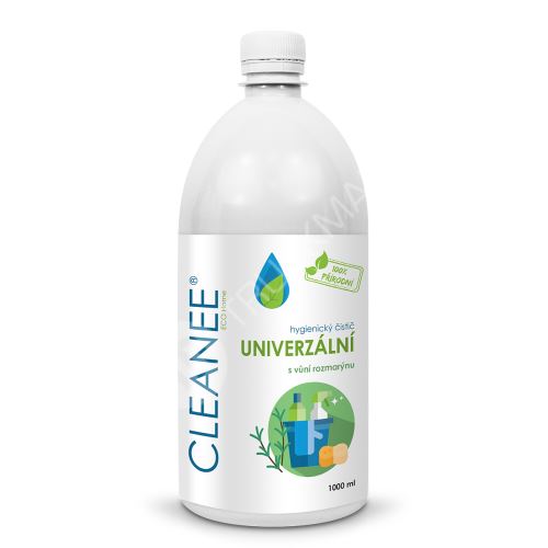 CLEANEE ECO přírodní hygienický čistič UNIVERZÁLNÍ s vůní ROZMARÝNU 1L