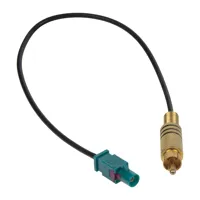 Adaptér FAKRA samec/RCA samec, 25 cm Adaptér FAKRA samec/RCA samec, 25 cm