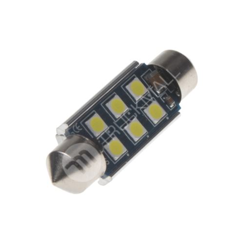 LED sufit (39mm) bílá, 12-24V, 6LED/3030SMD