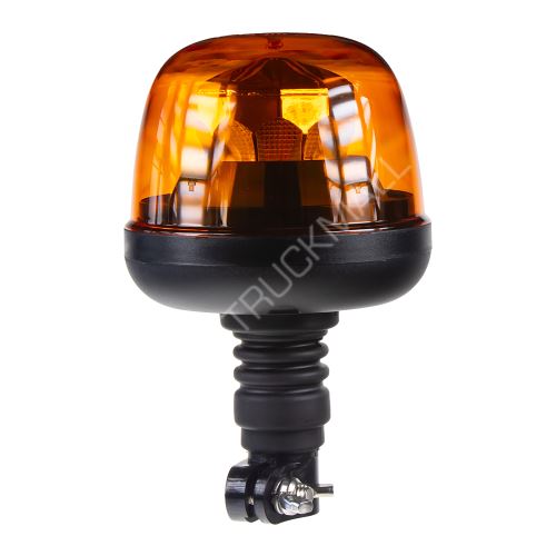 LED maják, 12-24V, 10x1,8W, oranžový, na držák, ECE R65 R10