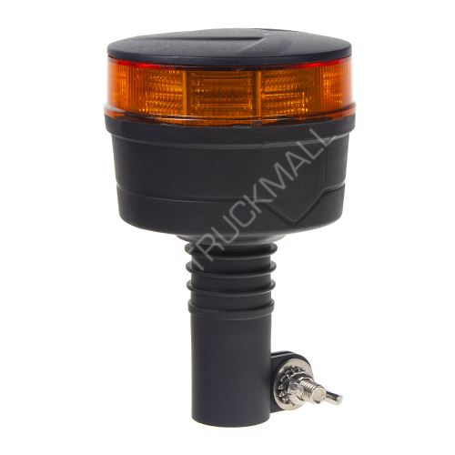 LED maják, 12-24V, 30x0,7W oranžový na držák, ECE R65 R10