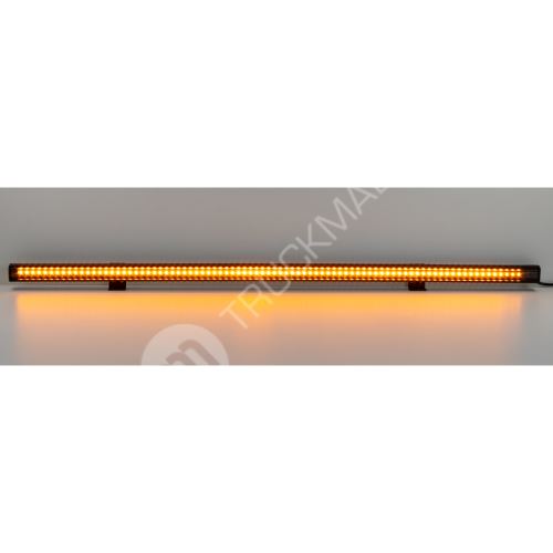 Gumové výstražné LED světlo vnější, oranžové, 12/24V, 740mm