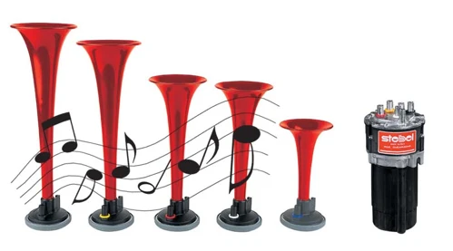 STEBEL MP5 MUSIC 12V fanfáry