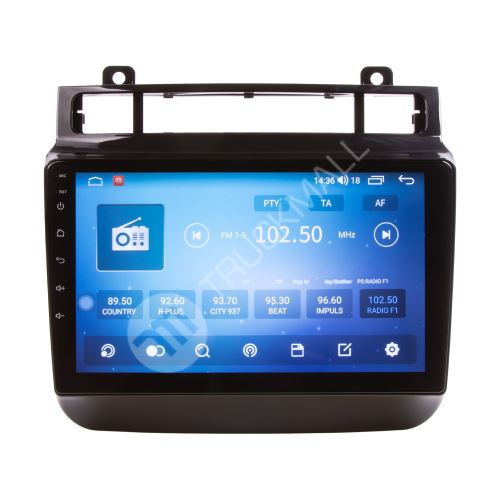 Autorádio pro VW Touareg 2011-2017 s 9" LCD, Android, WI-FI, GPS, CarPlay, 4G, Bluetooth, 2x USB