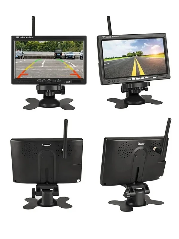 Monitor a ukázka zobrazení.