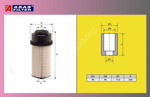 filtr naftový DAF 95XF 04-Euro 3-ASAS