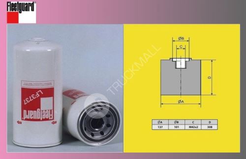 filtr olejový DAF 95XF,85CF/EURO 2,3/