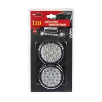 LED světla pro denní svícení, kulatá 90mm, ECE (3)