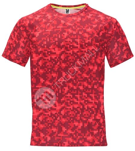 Funkční tričko ASSEN pixel červené