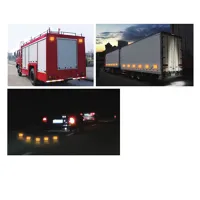 LED výstražné světlo, oranžové, ECE R10, R65, set 2ks (3)
