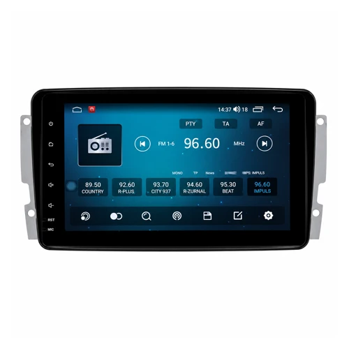 Autorádio pro Mercedes s 8" LCD, Android, WI-FI, GPS, CarPlay, Bluetooth, 4G, 2x USB