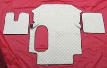 autokoberec MAN TGA široká kabina (sada) - kožený autokoberec MAN TGA široká kabina (sada) - kožený