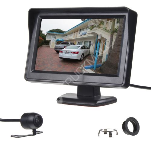 Parkovací kamera s LCD 4,3" monitorem