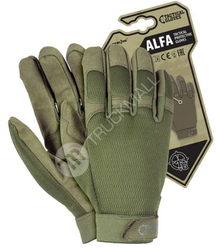 Pracovní rukavice ALFA TACTICAL vel.10