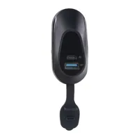 USB QC3.0 + USB-C zásuvka 12/24V, montáž na povrch