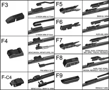 lišta stěrače 475mm-plochý Autolamp (3)