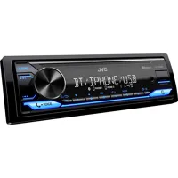 JVC autorádio bez mechaniky/Bluetooth/USB/AUX/modrá barva podsvícení/odním.panel (1)