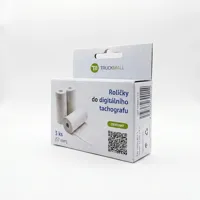 Roličky do digitálního tachografu TRUCKMALL Premium – 3 ks, 57 mm / 8 m, BPA-free