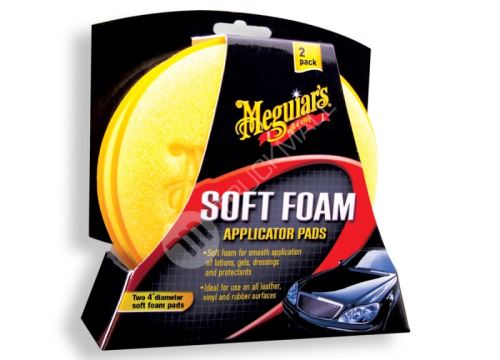 Meguiars Soft Foam Applicator Pads - pěnové aplikátory (2 kusy)