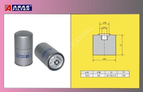 filtr naftový IVECO ETECH 440/malý/ASAS