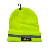Čepice Keady s reflexním pruhem - žlutá