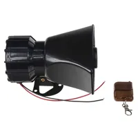 Hobby výstražný systém, siréna 4-tónová 100W, dálkové ovládání (1)