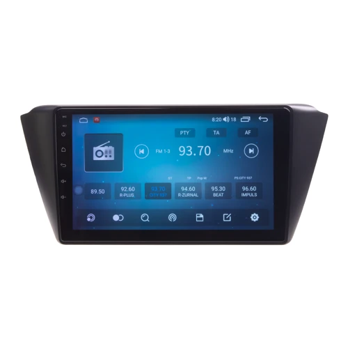 Autorádio pro Škoda Fabia 2015-2019 s 9" LCD, Android, Wi-Fi, GPS, CarPlay, Bluetooth, 4G, 2x USB