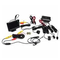 Parkovací systém se 4-mi čidly a kamerou + LCD 4,3" (2)