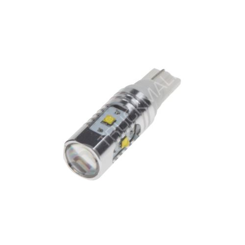 CREE LED T10 bílá, 12-24V, 25W (5x5W)