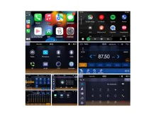 1DIN autorádio s 6,2" LCD/3x USB/Bluetooth/CarPlay/AndroidAuto/Mirrorlink (8)